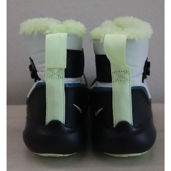 Nike DD0303 Unisex Youth Sz 2Y Black/Green Flex Advance Winter Snow Boots $72+ - Picture 4 of 6